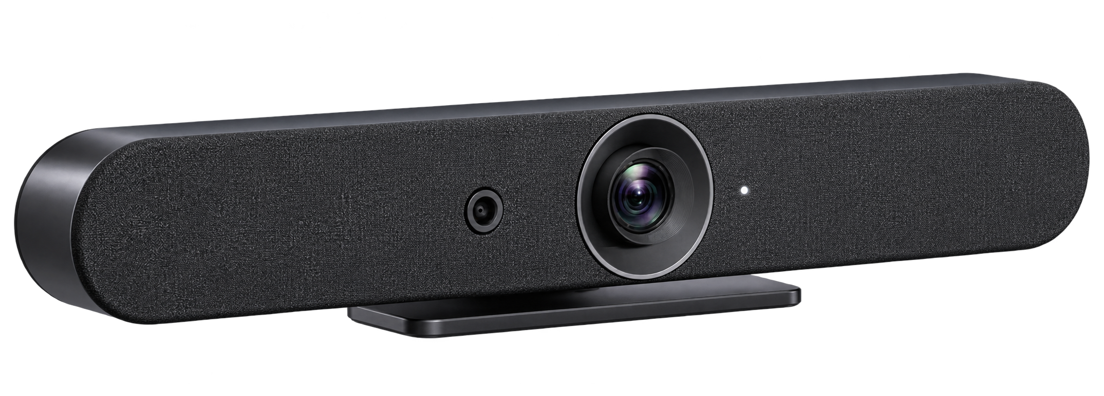 Barre de visioconférence avec caméra et microphones intégrés